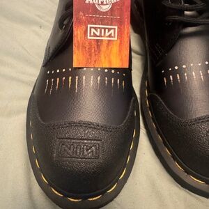 Dr martens 1461 x nine inch nails collab shoes